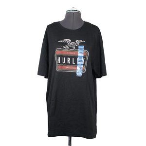 Hurley men's soft cotton crew neck short sleeve boxy‎ t-shirt